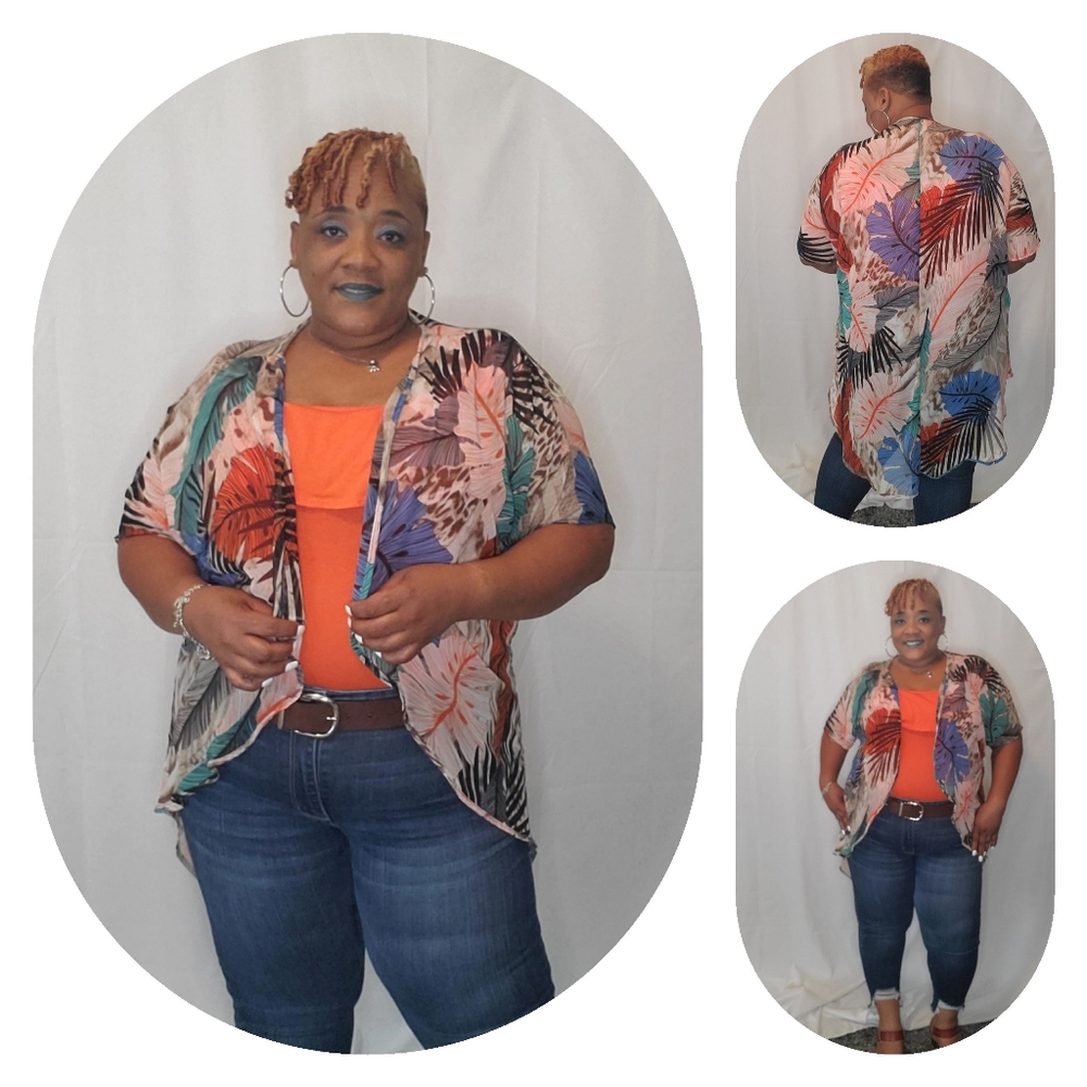 Day At The Beach Kimono